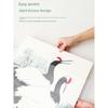 8K Folder Multi-Layer Insert Bags A3 Folder Transparent Student Test Paper Sketch Paper Album Folder 8 Open Drawing Book