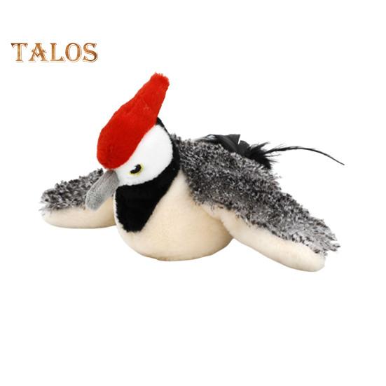 

Электрическая игрушка для кошек, плюшевые животные-стимуляторы с вибрацией и щебечущим звуком, активируемая прикосновением, интерактивная игрушка-дразнилка для домашних кошек и собак E