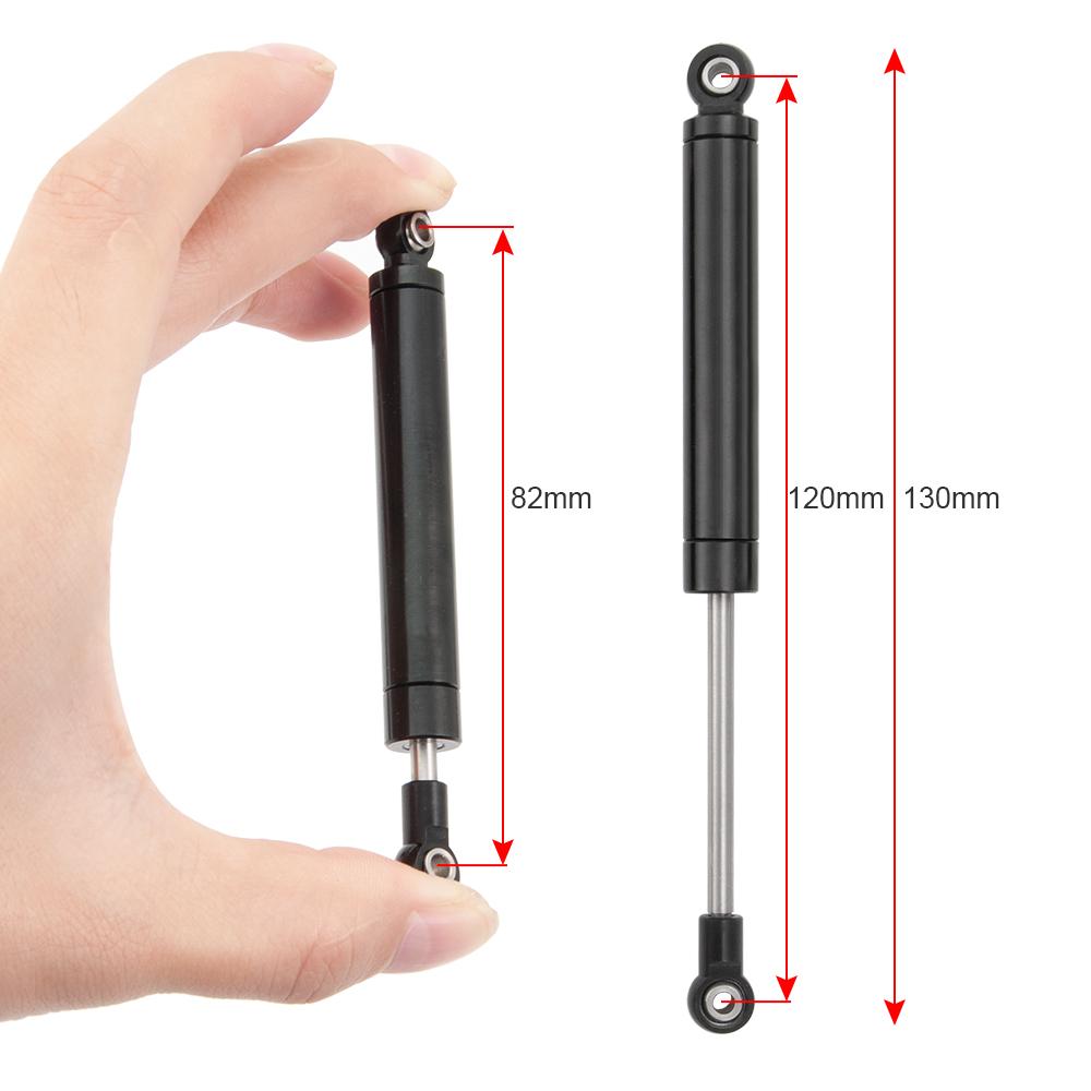 YEAHRUN 80/90/100/110/120mm Metal Shock Absorbers Damper Built-in Spring for TRX-4 Axial SCX10 1:10 Scale RC Crawler Car Parts