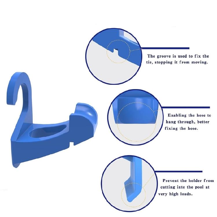 Innovative Pipe Support Clamps for Above Ground Pools Safety Swimming Pools Pipe Bracket Pipe Support Clamps Replacement