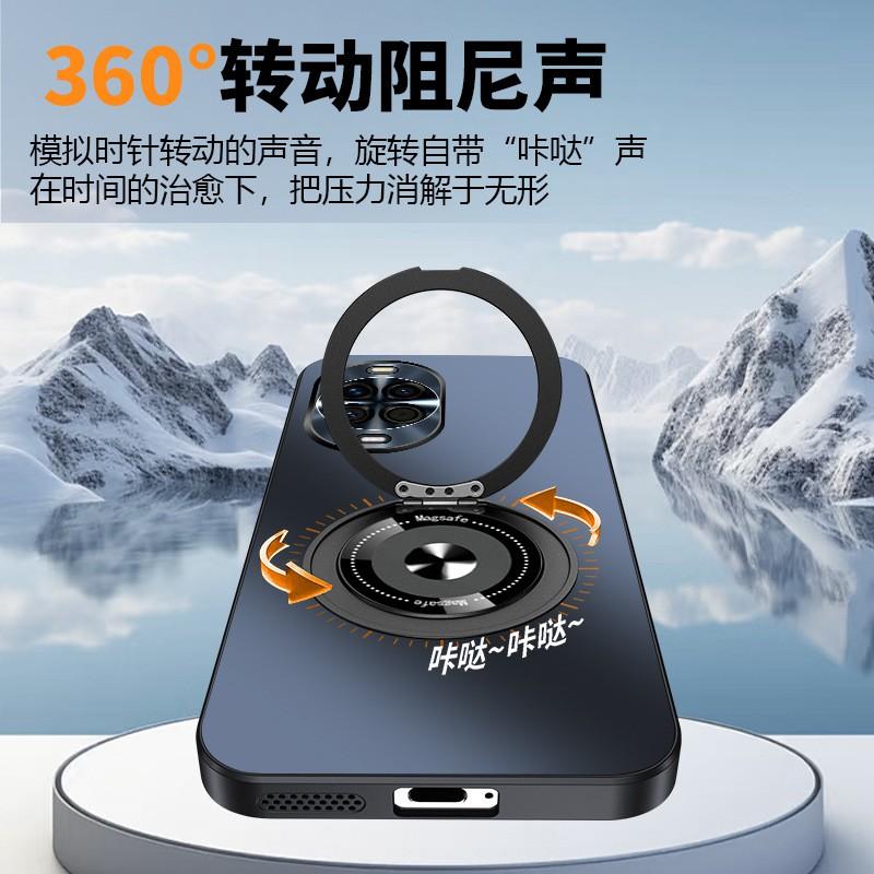 Full-Body Protective Case With Rotating Kickstand Nova 14 Pro Ultra Shockproof Back Cover Lens Protection Matte