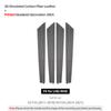 Betterhumz for BMW X3 F25 X4 F26 2011- Car Interior Door Panel Strips 4PCS Performance Sticker Made of Alcantara Accessories