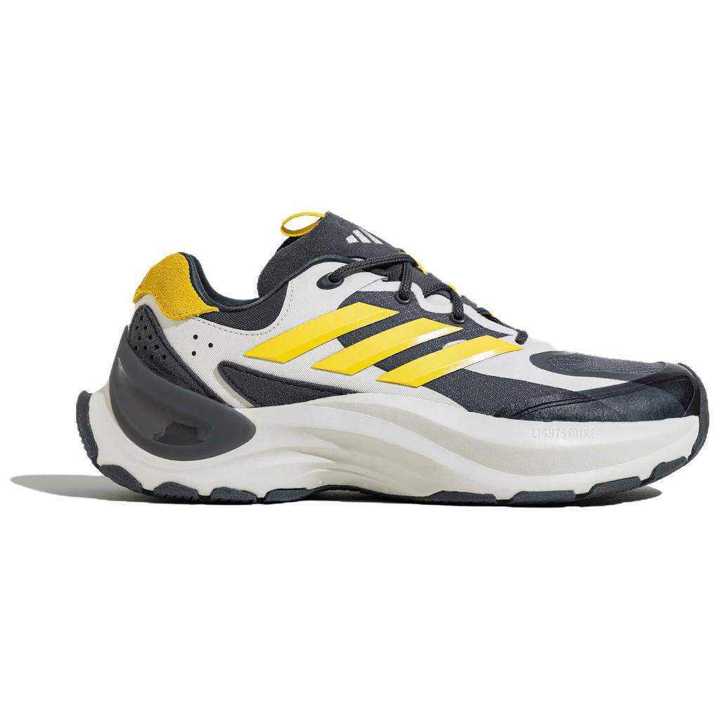 adidas Maxxwavy Rutschfeste Verschleißfeste Low-Top Chunky Sneakers Unisex Dunkelgrau Silber Gelb Sneakers JI2444