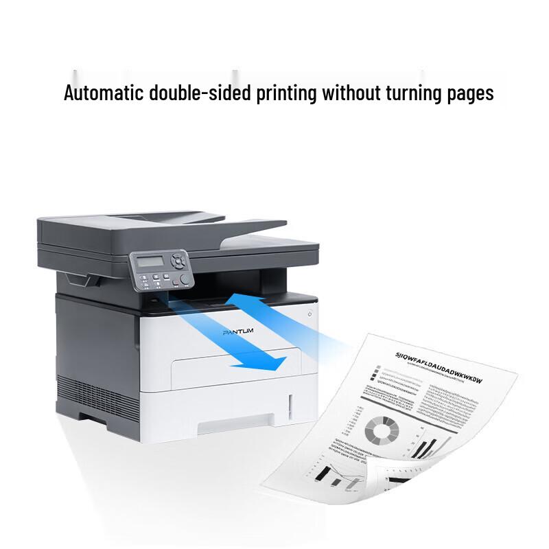 Pantum M7112DN A4 Black & White Laser Multifunction Printer CN plug (adapter included)