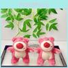 Story Toy 3 Series Lotso Huggin Bear Character Toy Plush Doll Keychain Pendant