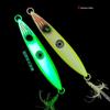 Super Bright Luminous Iron Plate Fishing Knife with Fish-Attracting Light for Overnight Sea Fishing