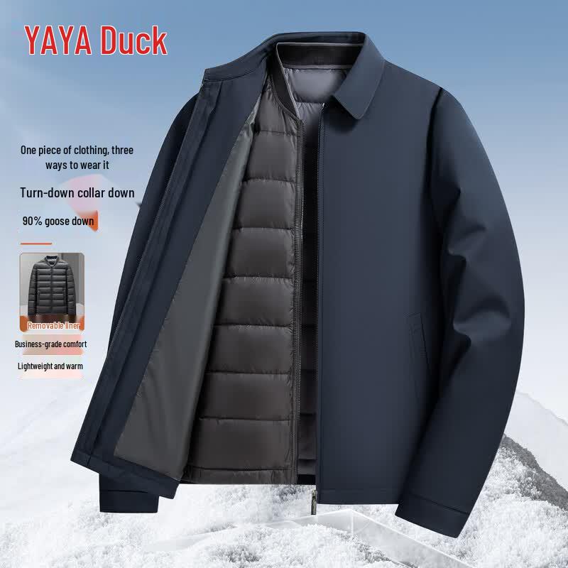 YAYA Men s Lapel Down Jacket 2XL