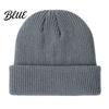 Fashionable Versatile Beanies Cap Windproof Hat Warm Winter Knitted for Kids Solid Color No Scratch