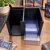 Dual Compartment Toploader Penny Sleeve Dispenser Card Storage Box  Board Game Accessories