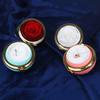 Creative Rotating Designs Flower Jewelry Holder Symbolizing Everlastings Love for Proposals and Anniversaries Storage