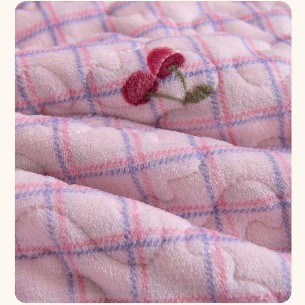 Comfortable 48*74cm Pillow Cover Velvet Cotton Pillow Case Protector Rectangle Warm Pillowcase Household