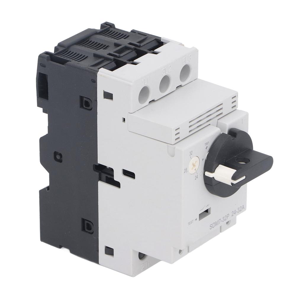 Motor Circuit Breaker 24?32A 35mm DIN Rail Mount Knob Control Motor Protection Switch AC400 415V