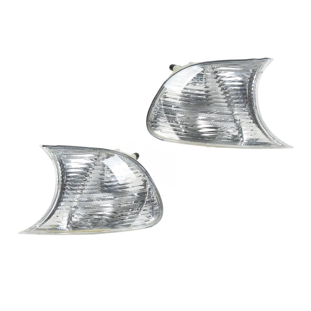 Autoscheinwerfer vorne Ecke Links Rechts Klarglas Blinker Leuchten Ersatz für 3er E46 1998-2001