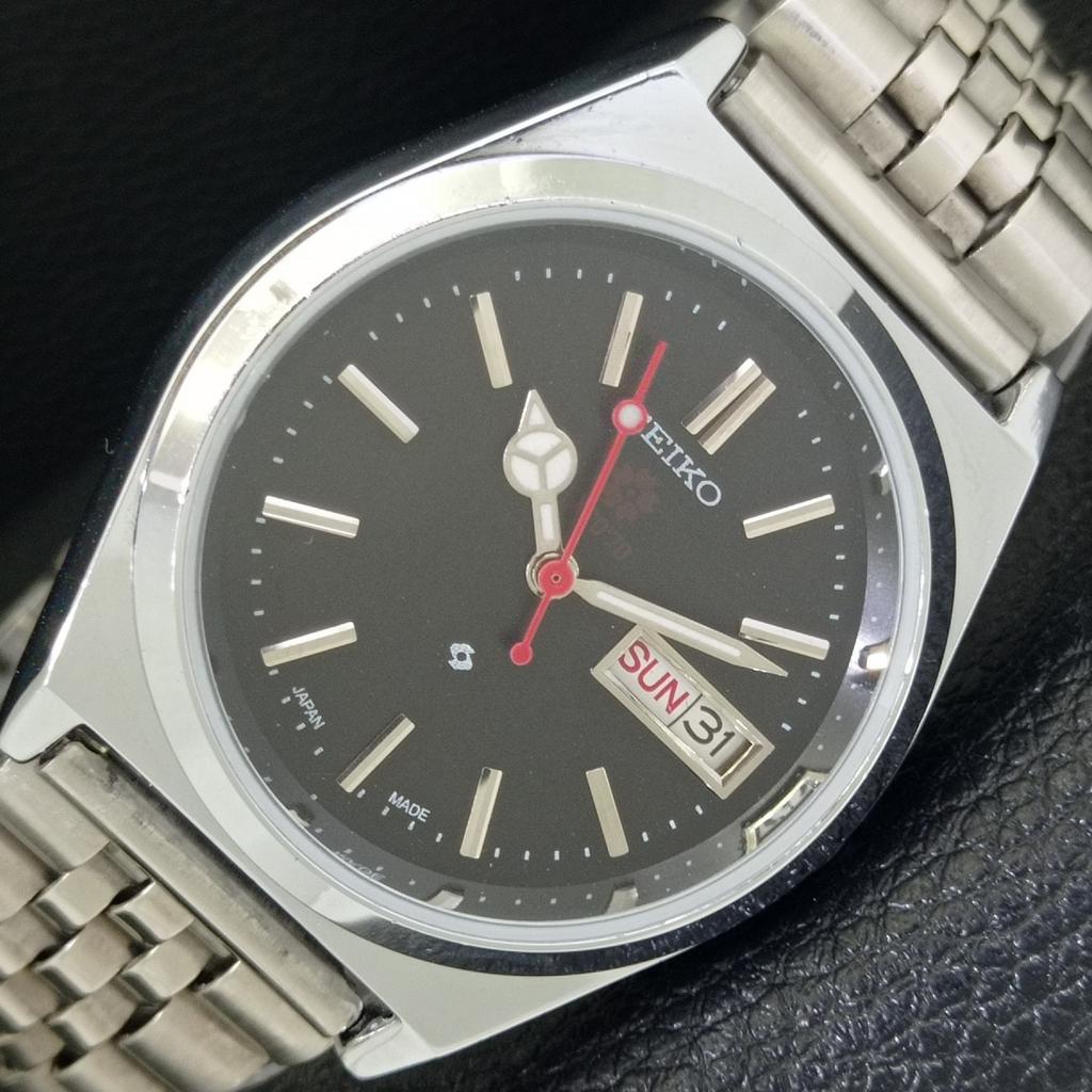 

ВИНТАЖНЫЕ ОТРЕМОНТИРОВАННЫЕ МУЖСКИЕ АВТОМАТИЧЕСКИЕ ЧАСЫ SEIKO EXPO 70 6309A ЯПОНИЯ a441815-1