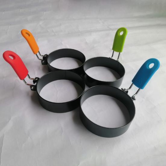 Egg Ring Mini Non-stick Kitchen Accessories Round Egg Shaper Mold for Home