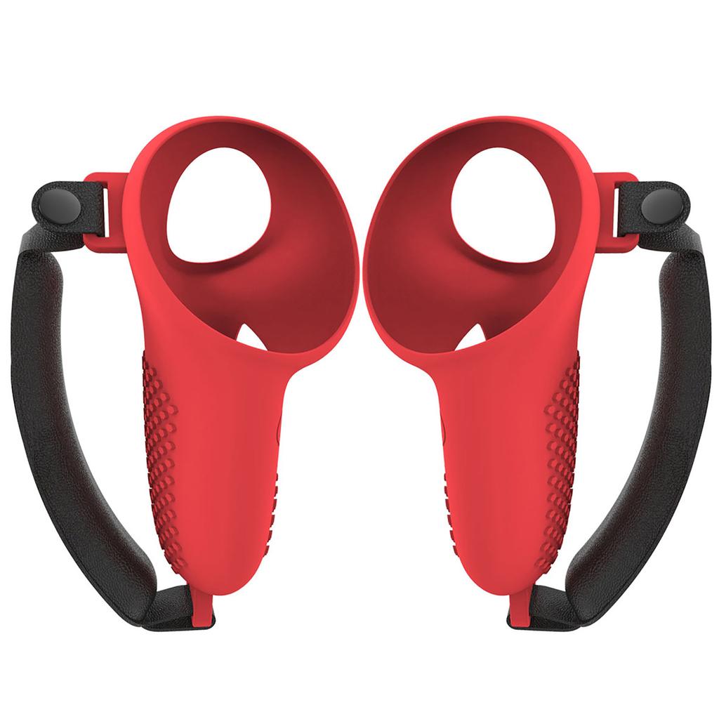Adjustable Silicone Grip Cover for 3 VR Headset Controllers Improve Gaming Experience Excellent Protect Bracket