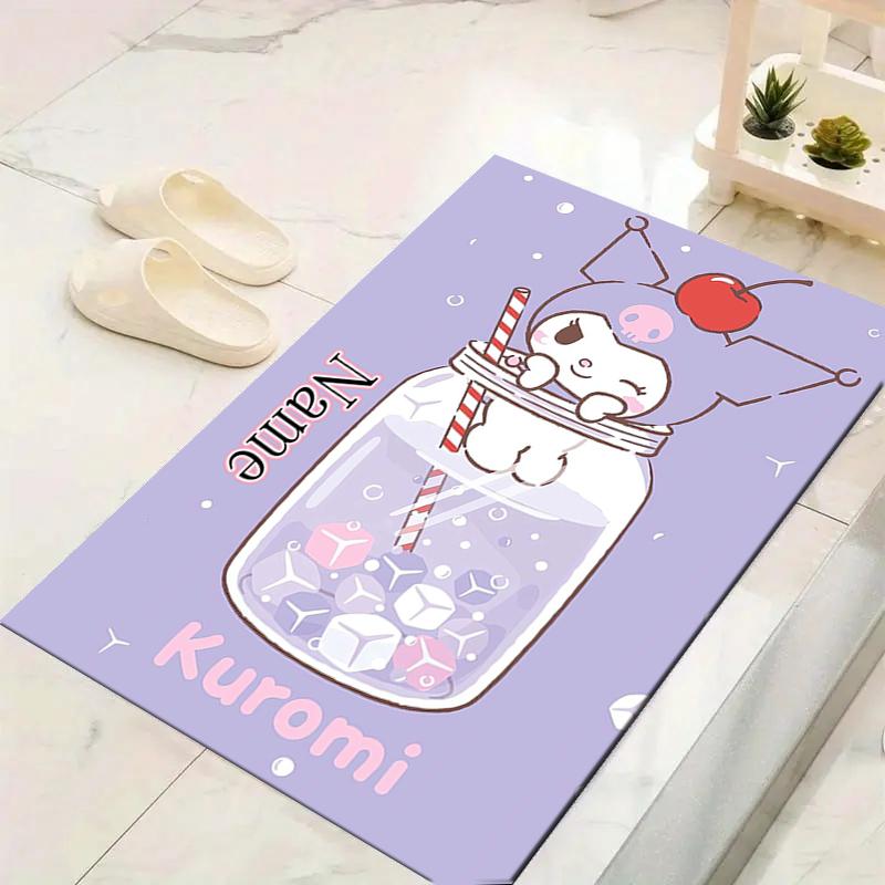 Custom 1Pc Cute Bunny Friends Adventure Rug Office Carpet Indoor Outdoor Entrance Doormat Nonslip Soft And Comfortable Living Room D491521