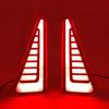 Car LED Rear Fog Lamp Bumper Light Auto Brake+Daylight+Turn Signals Dancing Brake light For Toyota NOAH VOXY 80 Series