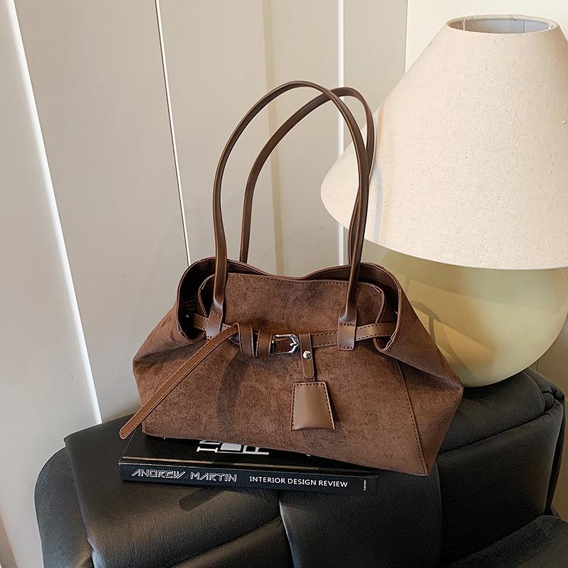 Large Capacity Bag Women's 2025 New Trendy High-end Light Luxury Niche Single Shoulder Underarm Bag Commuter Tote Bag