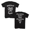 MOTORHEAD Men's T-Shirt Everything Louder Than Everything Else