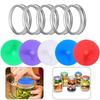 5pcs/set Fermenting Lids 86mm For Kimchi Pickles Brand New