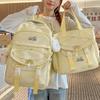 Schoolbag Japanese ins new high-value fresh and sweet backpack junior high school students lightweight travel large-capacity backpack