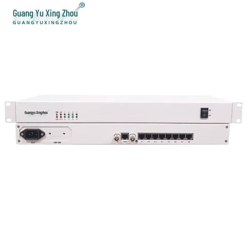 GY-PCM8C/E1 E1 PCM Telephone Optical Transceiver