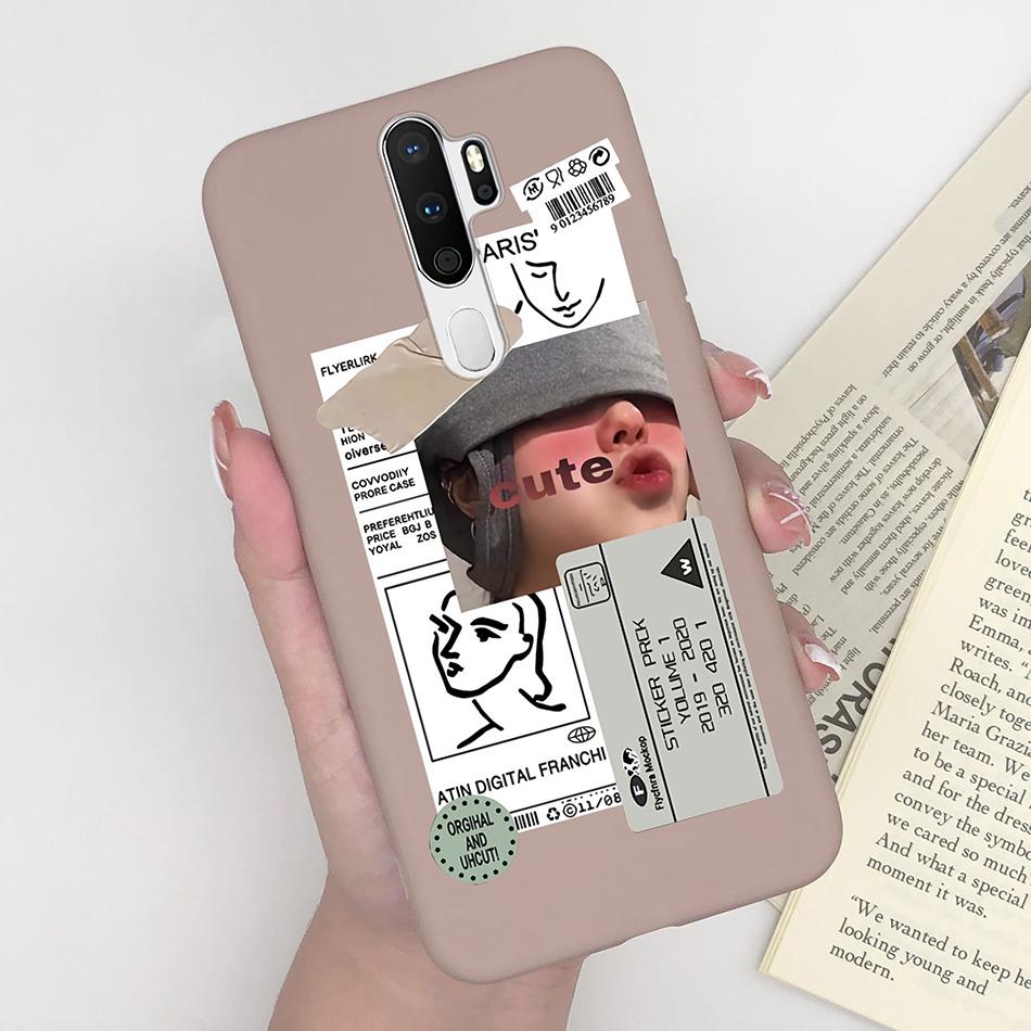 Für OPPO A5 A9 2020 A11x Hülle Silikon Weiche Abdeckung Für OPPOA5 OPPOA9 OPPO A 9 2020 Handyhüllen Mode Süß Candy Bemalt Fundas