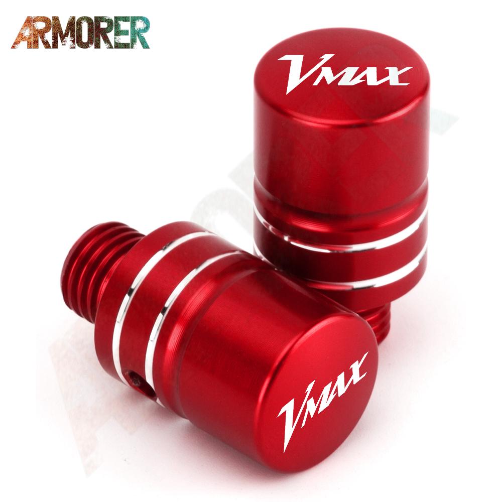 Příslušenství pro motocykly YAMAHA VMAX 1200 1700 V-MAX 1200 V MAX 1700 Zpětná zrcátka Otvor Zátka Šrouby Krytky Kryt