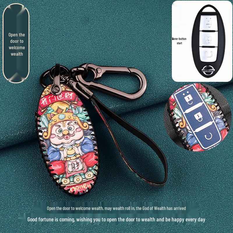 

2021-2022 Qijun Car Key Protective Shell with Lock and Buckle Standard
