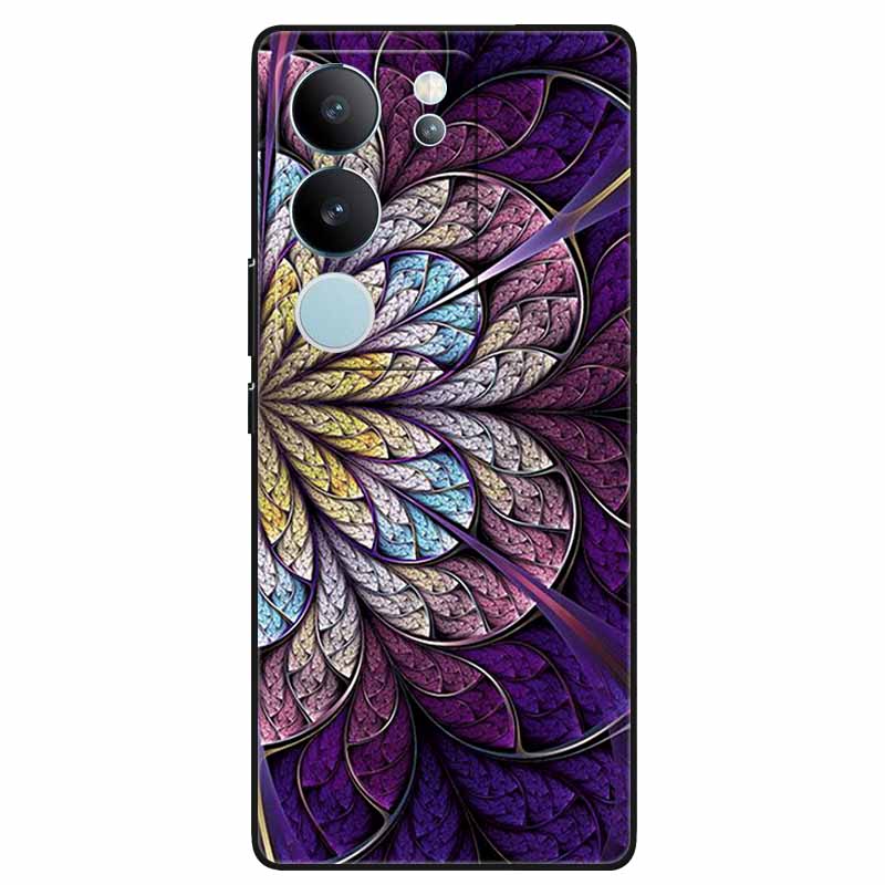 Phone Cases For Vivo V29 5G Cover 2023 Silicone Soft Lovely Marble Printing Coque for Vivo V29 V 29 V2250 Back Coque 6.78'' Etui