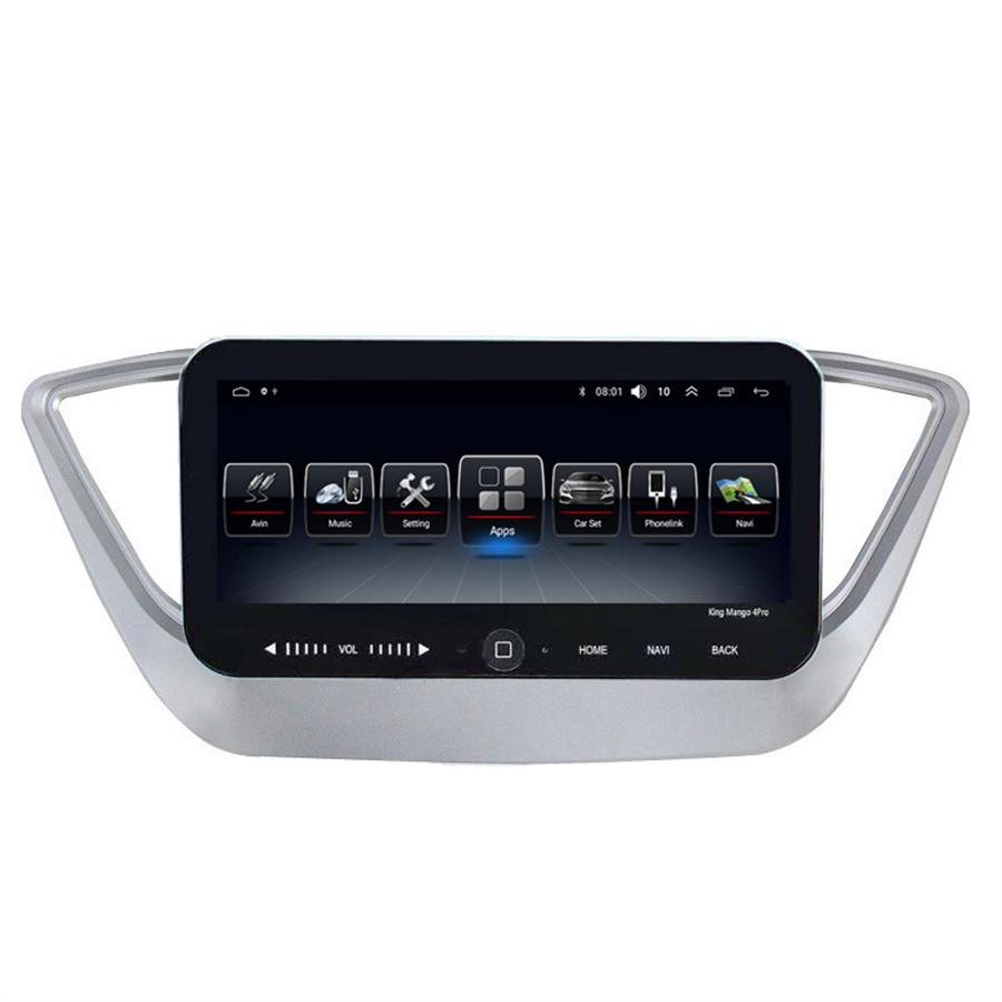 10.25'' For 2017-2019 Hyundai Solaris Verna Radio Player GPS Navi WiFi FM 1+16GB