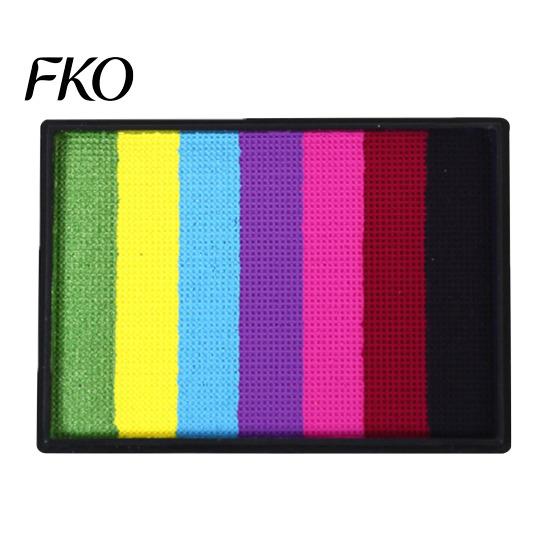 High Pigment Body Paint 50G Rainbow for Face Painting, Makeup Easy Blend Halloween Party Cosplay, Washable Kids Adults Performance