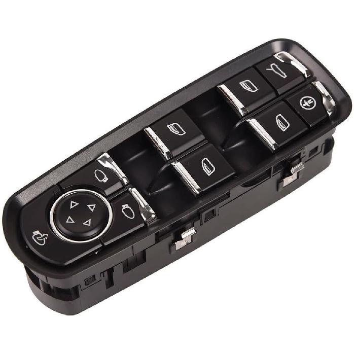 

Front Driver Car Master Power Window Switch Panel Fit for Porsche Cayenne 2011-2014, for Porsche Panamera 2010-2015, for Porsche Macan 2015 Replace#