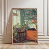 Japanese Retro City Pop Prints Wall Arts Decor Nostalgic Anime Posters Canvas Poster Prints Home Bedroom Living Room Decoration