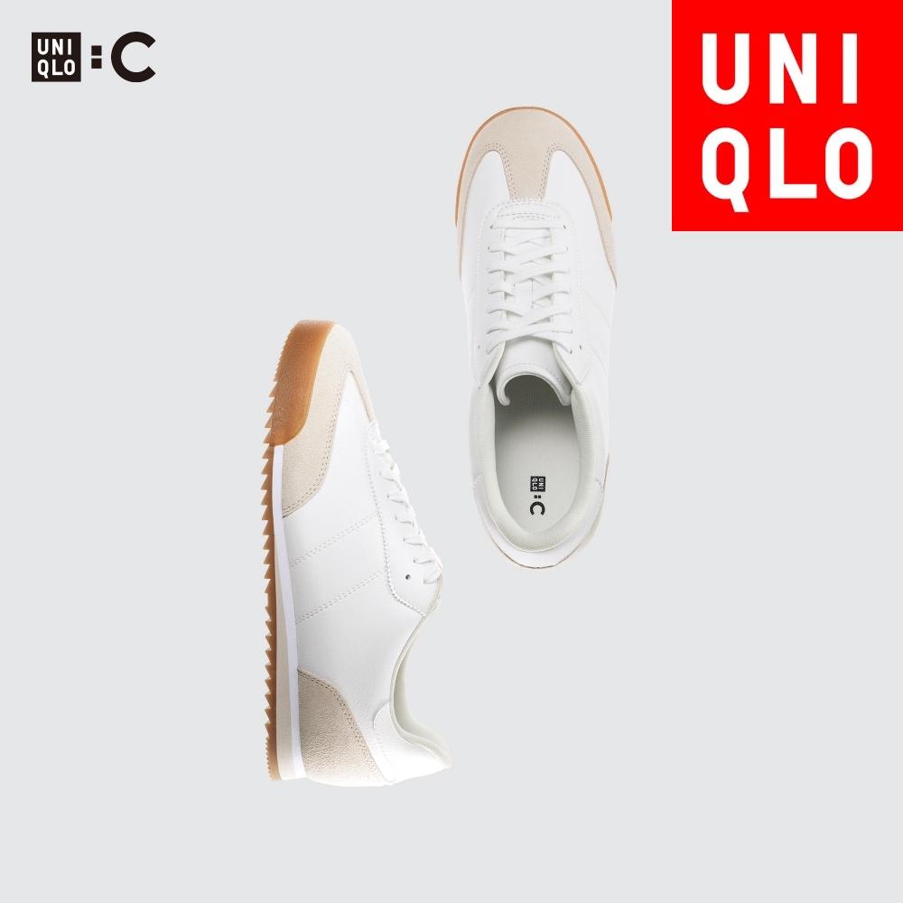 

Комбинированные замшевые кроссовки Uniqlo 01 OFF WHITE/UNISEX 23