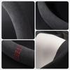 Luxury Suede Steering Cover- Premium Cowhide with Suede Finish, All-season Anti-slip, Enhances Driving Grip and Interior Style