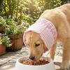 Atmungsaktiver Haustier-Snood Verstellbares Hundehalsstützkragen Bequeme Hundeearmstulpen Pflegesalon