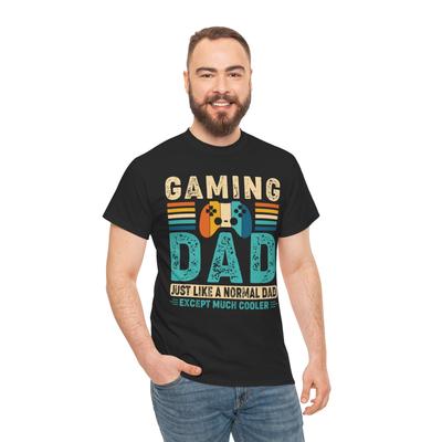 Gaming Dad T-Shirt | Gamer Mode Tee | Fun Video Game Graphic Shirt Unisex T-Shirt