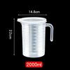 5000 ml Messbecher mit Graduierung und Deckel – Komplettes Set für Milchtee-Shops und den Heimgebrauch