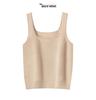 Women's 100% Pure Cashmere Round Neck Knit Camisole Vest