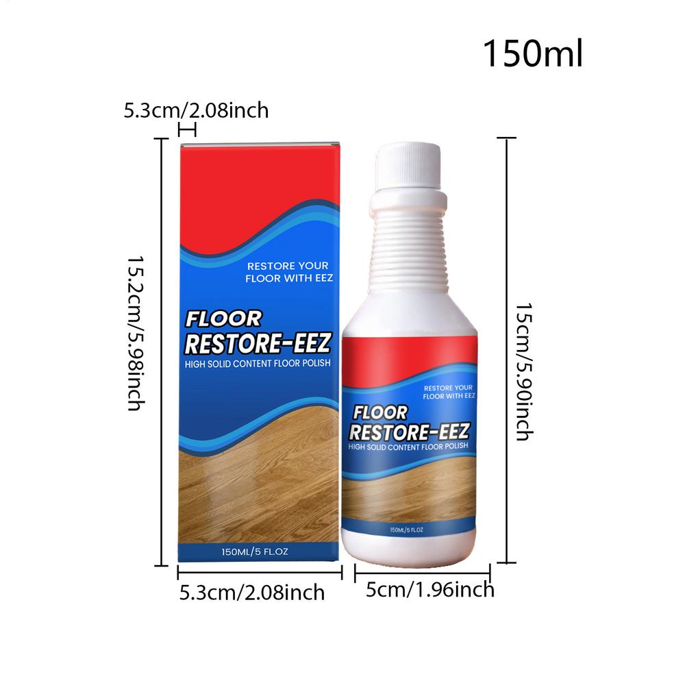 150ml DIY Floor Restorer & High-Gloss Polishing Scratch Remover For Hardwood, Laminate Tile, Multi-Surface Floor Shine Restorer
