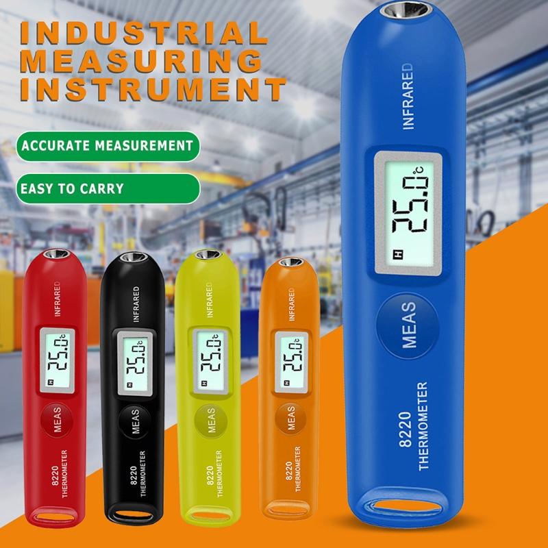 Handheld Mini Digital Infrared Thermometer Portable Pocket Temperature Pen Thermometer for Kitchen Food Cooking Frying