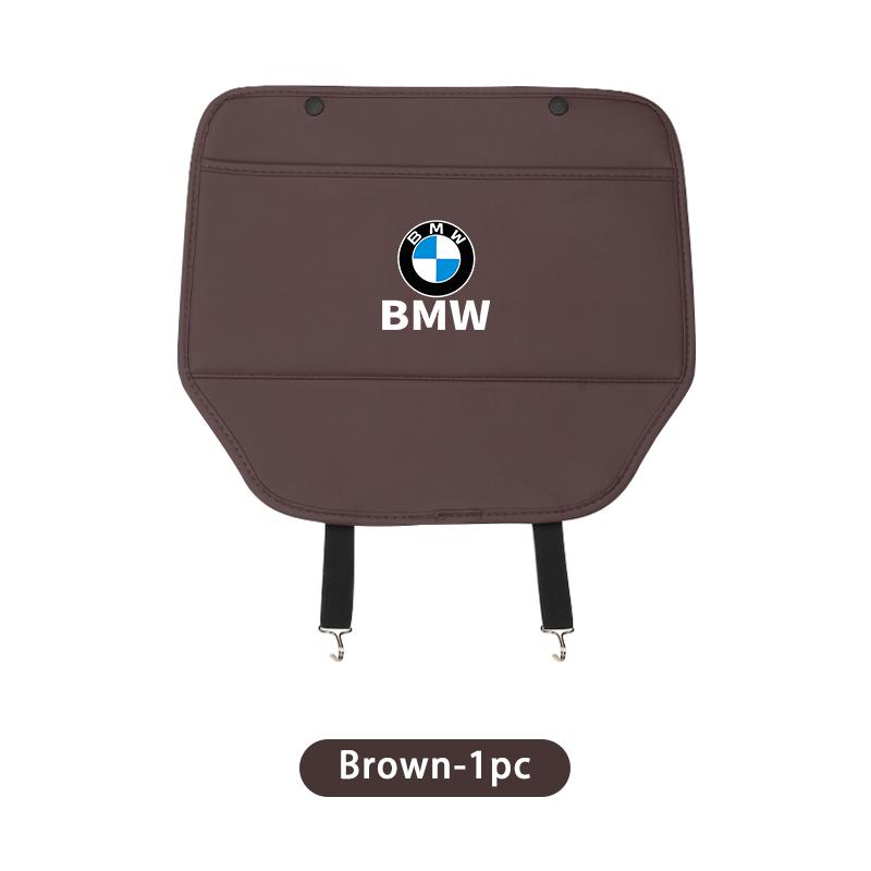 QSLE3 New 2025 Car Seat Back Anti Kick Protective Pad Cover Anti-Scratch Mat For BMW X1 X2 X3 X4 X5 X6 X7 G20 G30 6GT F10 E39 F30 E36