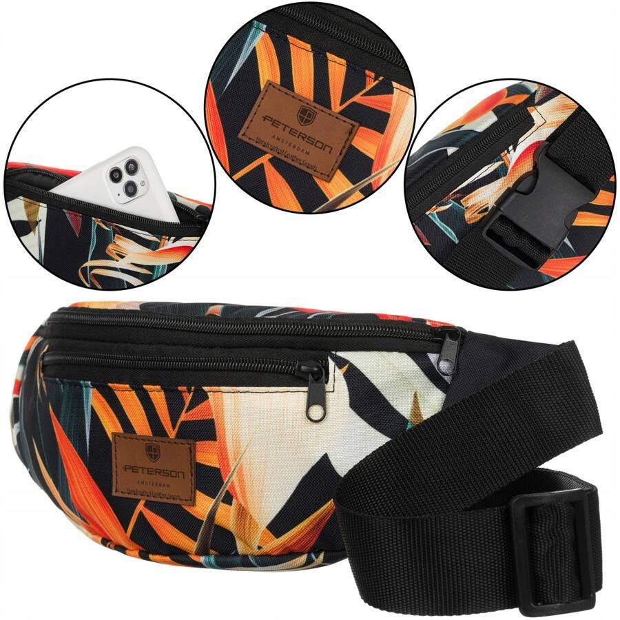 Geräumige Damen-Bauchtasche aus Polyester - Peterson