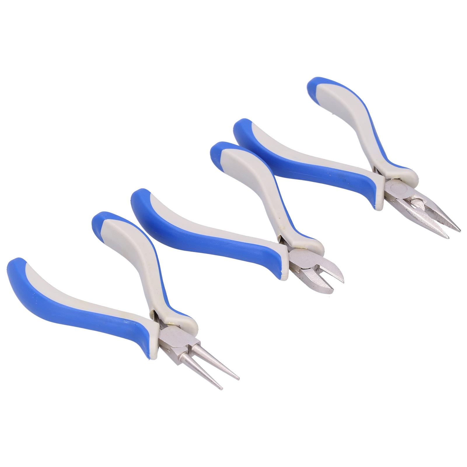 

Набор плоскогубцев с круглыми и игольчатыми губками для изготовления ювелирных изделий, ручной резки, намотки, зажимных инструментов