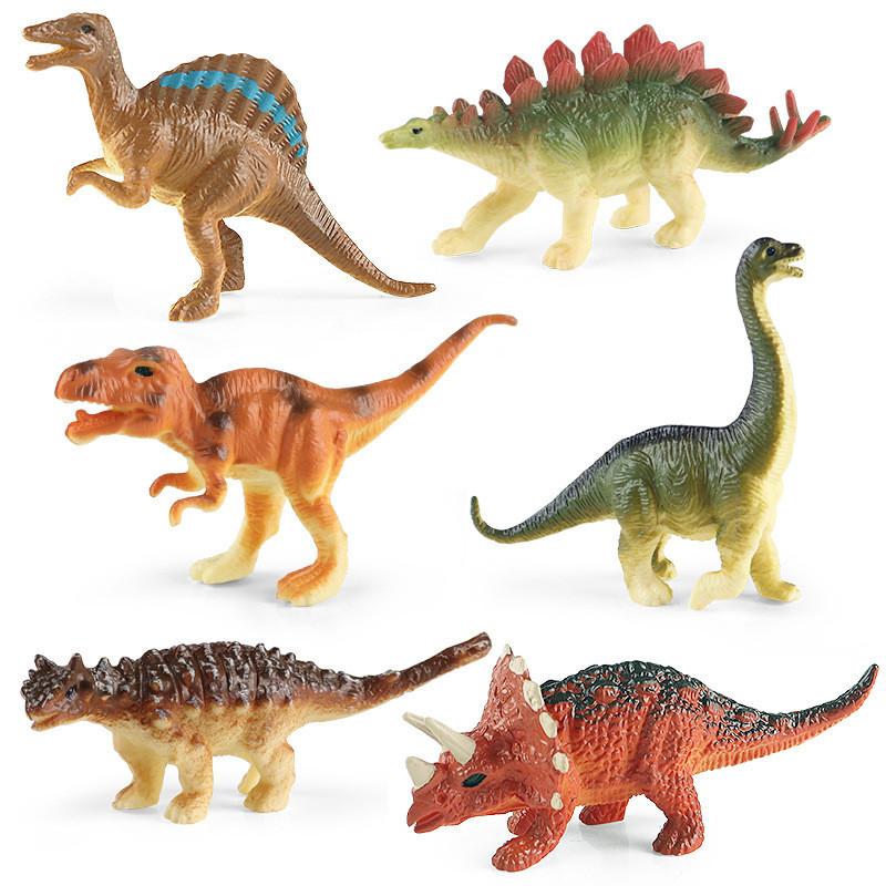 Mini Dinosaur Model Set Plastic For Kids Educational Collection