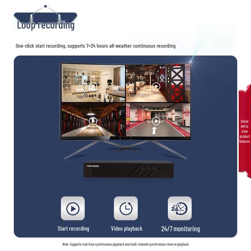 Hikvision DS-7808N-Q2/8P 8-Channel PoE NVR CN Plug (adapter Included)
