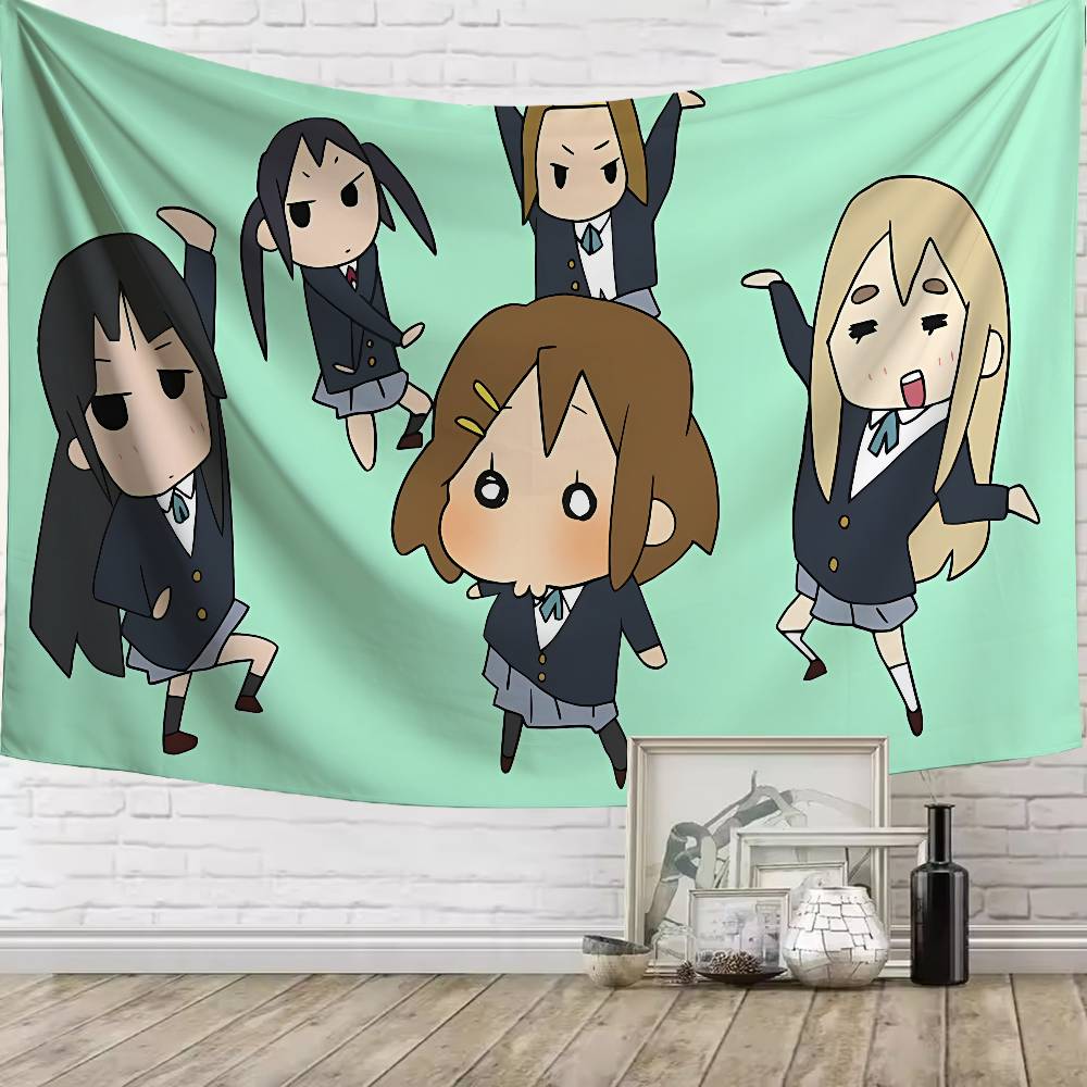 Cute Hot Girl Fashion Anime KKONS Tapestry Living Room Bedroom Gamer Room Decoration Large Luxury Tapestry