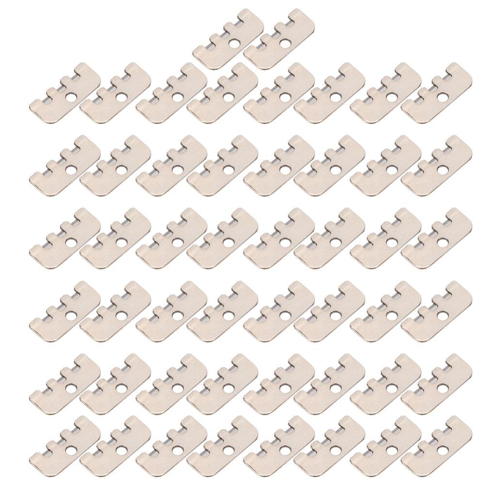 50 Stück Eisen Nähmaschine Garnschneider Kleine Größe Langlebiger Garnschneider Zeitsparend Präzisionsschneiden Schneidezubehör